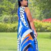 Tropical Ocean Maxi Dress